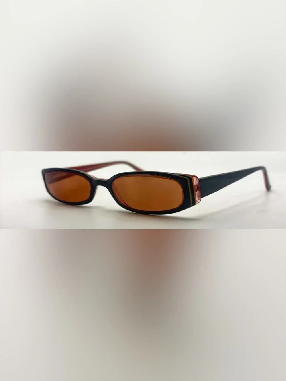 Bold Black Oval Sunglasses Frames Only
